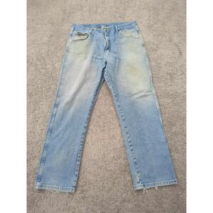 Twenty X Jeans Mens 38x32 Blue Denim Style 22‎ Relaxed Fit Western Workwear